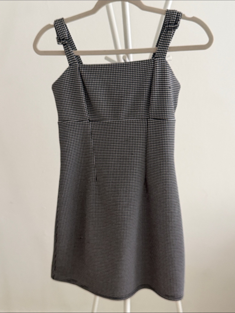 Forever 21 Black & White Houndstooth Mini Dress